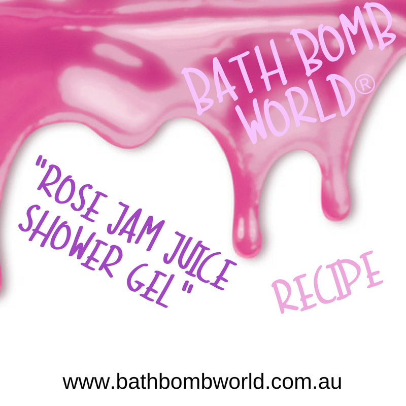 Rose Jam Juice Shower Gel
